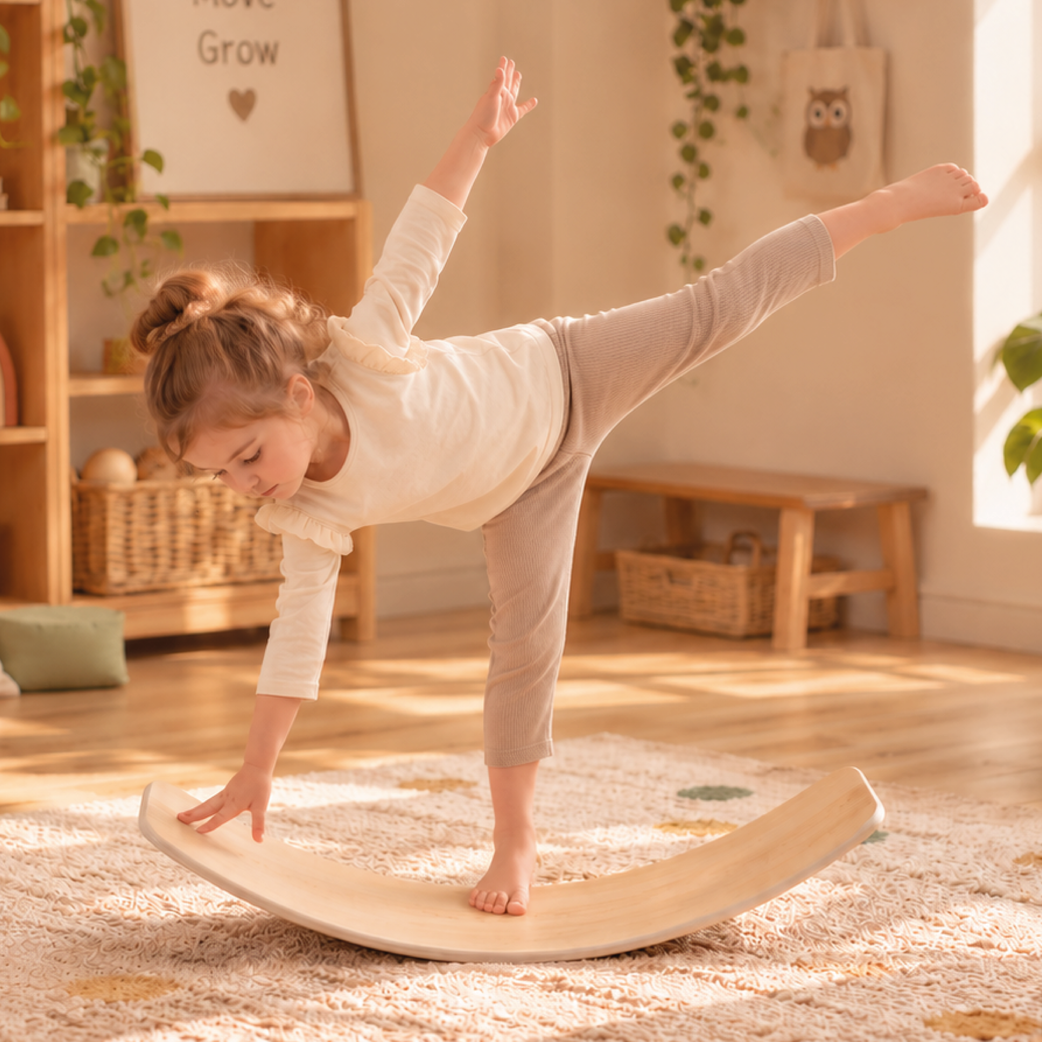 La Tavola dell’Equilibrio – Balance Board Montessori in Legno